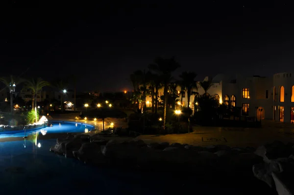 Nuit Hôtel Égyptien Sharm Sheikh — Photo