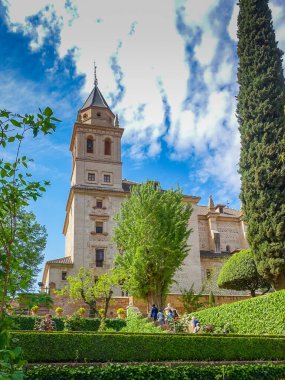 Granda İspanya 'daki Alhambra Kilisesi.