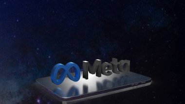 Facebook sosyal medya platformu Meta 3D görüntüleme, 29 Ekim 2021, Bangkok, Thailan