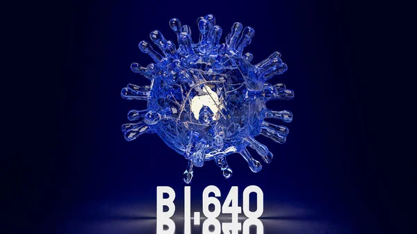 Virus 640 Medical Sci Concept Rendering — Stock Photo, Image