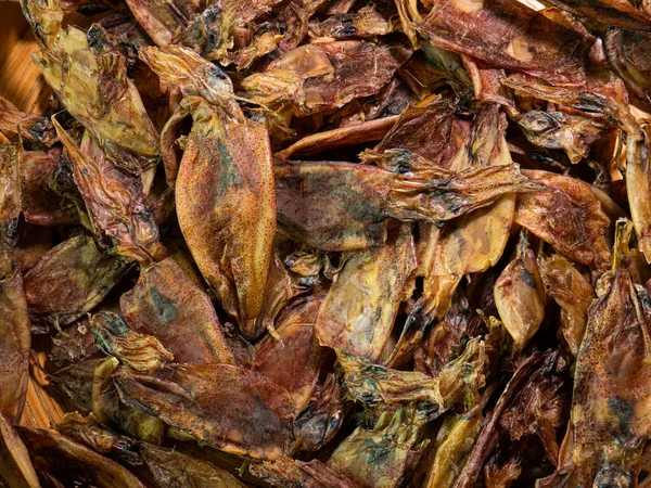 Sun Dried Squid Image Food Concep — Stockfoto