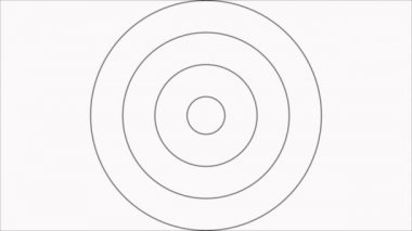 Çember şekilli Soyut Arkaplan Efektlerinden Sonra Adobe