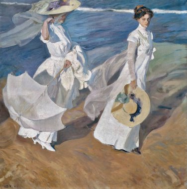Joaquin Sorolla. Painting entitled 