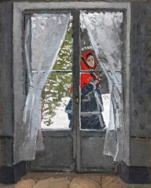 Claude Monet, Fransız ressam Claude Monet (1840-1926) tarafından 1868 yılları arasında yapılan yağlı boya tablo.).