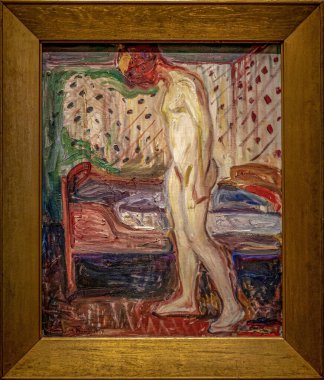 Weeping Woman is an oil painting on canvas 1907 - by Norwegian painter Edvard Munch (18631944).