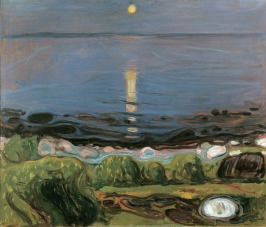 Yaz gecesi, Norveçli ressam Edvard Munch 'un (1863-1944) 1902-1903 yılları arasında yağlı boya tablosu.).