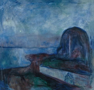 Yıldızlı Gece, Norveçli ressam Edvard Munch 'un 1893-1944 yılları arasında yaptığı yağlı boya tablo.).