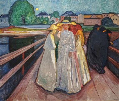 Edvard Munch, The Women on the Bridge, Norveçli ressam Edvard Munch tarafından 1903 yılında yapılmış yağlı boya tablosu.).