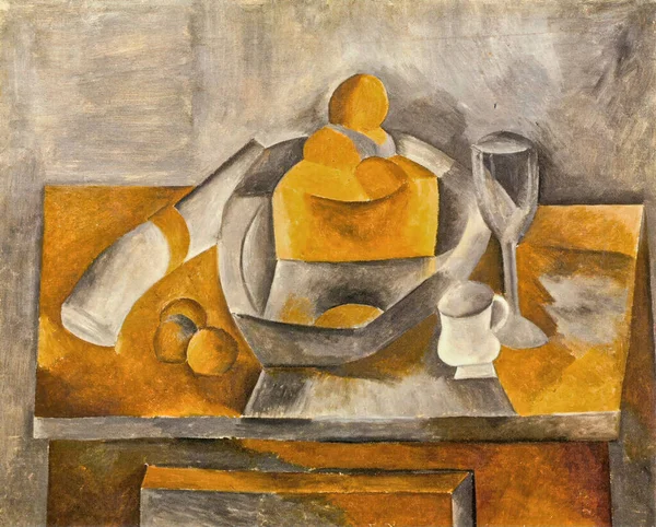 Brioche Nature Morte Brioche Pintura Óleo Sobre Tela 1909 Por — Fotografia de Stock