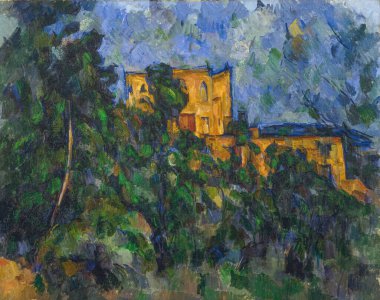 Chatou 'daki Seine, 1906' da ressam Maurice de Vlaminck 'in yağlı boya tablosu.).