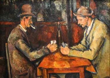 Chatou 'daki Seine, 1906' da ressam Maurice de Vlaminck 'in yağlı boya tablosu.).