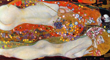 Water Serpents II (Wasserschlangen II), Avusturyalı ressam Gustav Klimt (1862-1918) tarafından MS 1904 - MS 1907 (C20) tarihleri arasında parşömen üzerinde yapılan bir suluboya ve sıcaklıktır.).