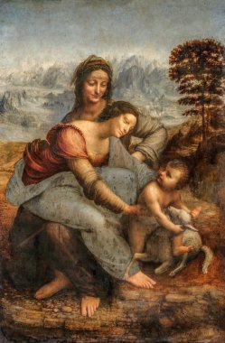 Aziz Anne 'li Bakire ve Çocuk (İtalyanca: La Vierge, l' Enfant Jsus et sainte Anne) İtalyan ressam Leonardo da Vinci 'nin (1452-1519) yağlı boya tablosu.).