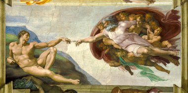 Adem 'in yaratılışı, Vatikan' daki Sistine Şapel Tavanı 'nın (La creazione di Adamo) İtalyan ressam Michelangelo Buonarroti (1475-1564) tarafından 1511-12 yılları arasında yapılmış bir resmidir.). 