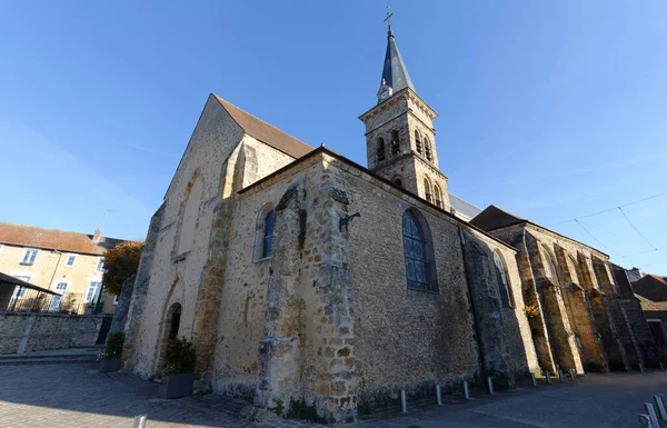 Chiesa Cattolica Saint Martin Chevreuse Edificio Notevole Sua Origine Nelle — Foto Stock