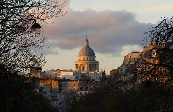 Pantheon Secular Mausoleum Containing Remains Distinguished French Citizens Located 5Th — Stock Photo, Image