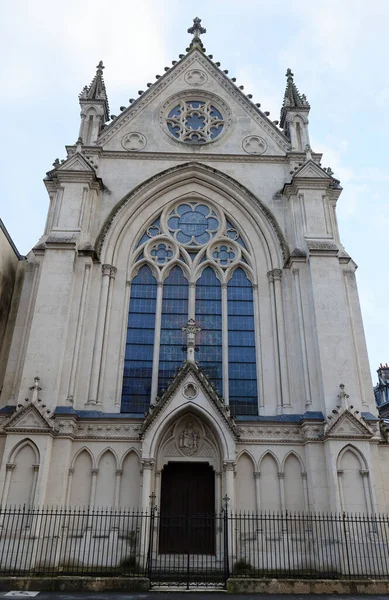 Basilikan Saint Remi Medeltida Klosterkyrka Reims Frankrike Den Grundades Talet — Stockfoto