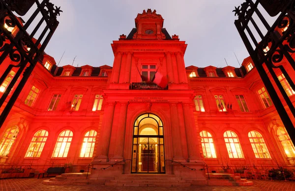 Chinese New Year Celebration Paris France City Hall 3Rd Arrondissement — Stock Photo, Image