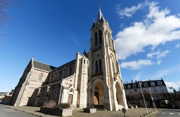 Saint Lubin Kerk Van Rambouillet Een Neo Gotische Kerk Gebouwd — Stockfoto