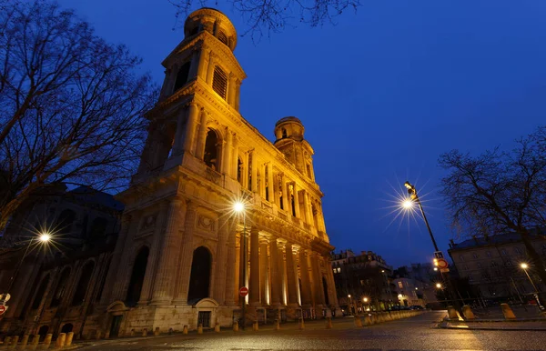 Église Saint Sulpice Est Une Église Catholique Romaine Située Paris — Photo