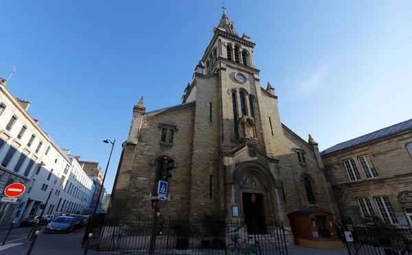 Iglesia Inmaculada Concepción Una Iglesia Católica Situada Distrito París Francia — Foto de Stock