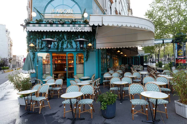 Paris France April 2022 Traditional French Restaurant Marquise Located Montparnasse — Foto Stock