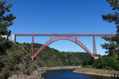 Viaduc de Garabit, Cantal Departmanı, Massif Merkez Bölgesi, Fransa