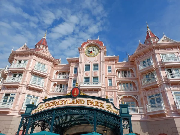 Marne Valle France Disneyland Hotel Disneyland Vacation Entertainment Resort Marne — Stock Photo, Image