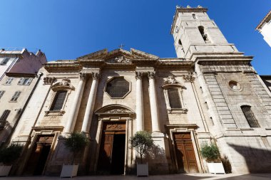 Cathedral Sainte-Marie de la Seds in Toulon, France. Construction of the church began in the 11th century and finished in the 18th century.