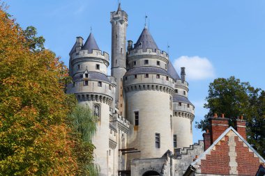 Pierrefonds is a castle situated in the region of Picardy, France. It was built at the end of the 14th century by Duke Louis of Orleans.