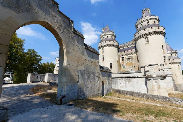 Pierrefonds Castle Situated Region Picardy France Built End 14Th Century —  Fotos de Stock