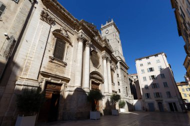 Cathedral Sainte-Marie de la Seds in Toulon, France. Construction of the church began in the 11th century and finished in the 18th century.