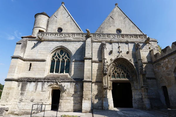 Iglesia Saint Sulpice Pierrefonds Construida Siglo Xvi —  Fotos de Stock