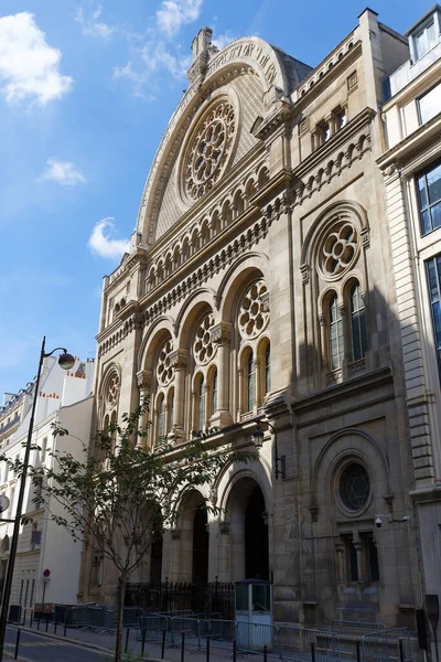 Grande Synagogue Paris Aussi Connue Sous Nom Synagogue Victoire Est — Photo