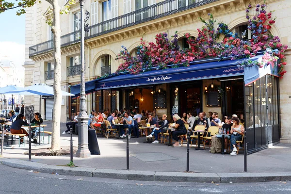 Paris Prancis Oktober 2022 Cafe Eglise Terletak Pusat Distrik Paris — Stok Foto