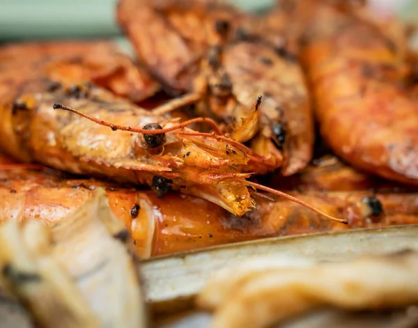 Platos Comida Para Grandes Celebraciones Como Cumpleaños Aniversarios Cenas Navidad — Foto de Stock