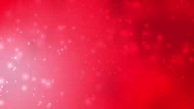 Peri masalı sihirli kırmızı bokeh arka planı. Parlayan Yüzen Toz