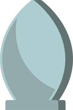 Mezarlıktaki eski püskü bir mezar. Yosun tutmuş mezar taşı.