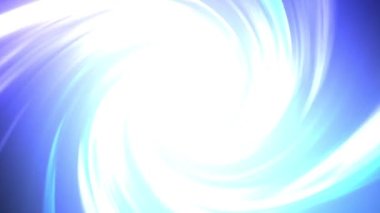 Neon mavisi parlak girdap. Cehennem dönüşümü. Sihirli huni