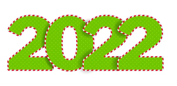 Mutlu yıllar 2022. 2022 iş günlüğünün kapağı — Stok Vektör