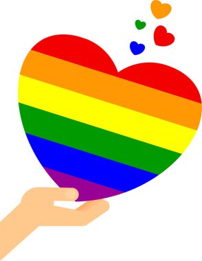 LGBT topluluğu. Gurur günü. Elleri gökkuşağı renginde. Lezbiyen, gey ve transseksüel. Cinsiyet kimliği.