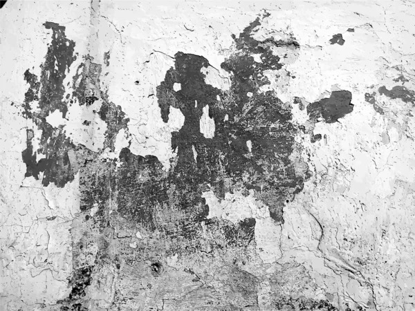 Grunge Vector Background Urban Old Peeled Wall Dust Distressed Overlay — 图库矢量图片