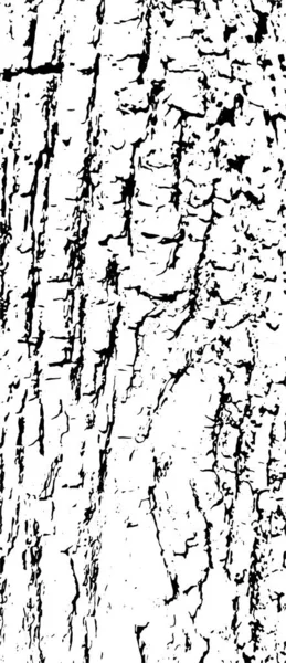 Tree Bark Vector Background Grunge Urban Old Peeled Wall Dust - Stok Vektor