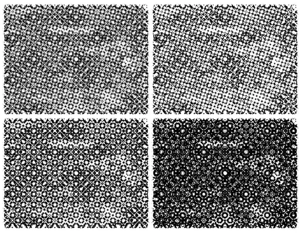Halftone Dotted Grunge Vector Background Urban Old Peeled Wall Dust — 图库矢量图片
