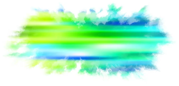 Farbverlauf Aquarell Fleck Auf Weißem Hintergrund Vektorillustration — Stockvektor