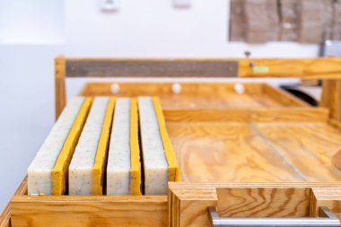 Cilt bakımı için el yapımı organik sabun