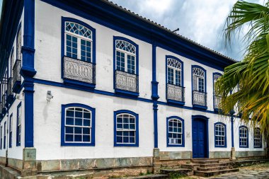 Casarao do Forum in the Brazilian city of Diamantina, a UNESCO World Heritage Site. clipart