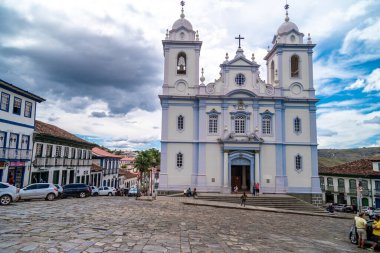 Diamantina, Brezilya - 2 Mart. 2022: Katedral metropol.