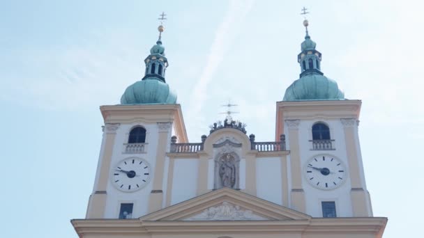 Holy Hills Olomouc Czech Republic June 2022 Catholic Cathedral Hill — Stockvideo