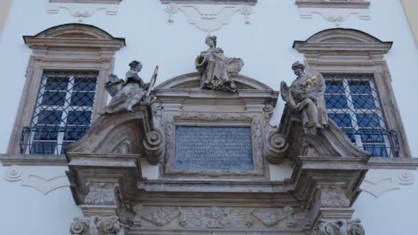 Heilige Heuvels Bij Olomouc Tsjechië Juni 2022 Katholieke Kathedraal Heuvel — Stockvideo